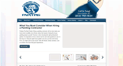 Desktop Screenshot of lookinggoodpaintingnh.com